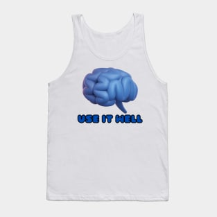 Use it well - Brain Photographic Tank Top